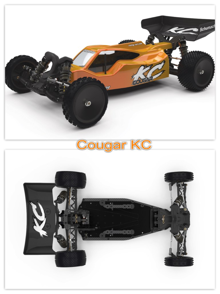 Schumacher Cougar KC170 - elektromos 1/10-es buggy modellautó kit