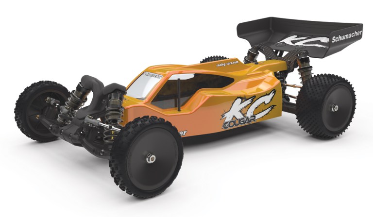 Schumacher Cougar KC170 1/10 elektromos buggy modellautó kit - komoly versenytechnika!