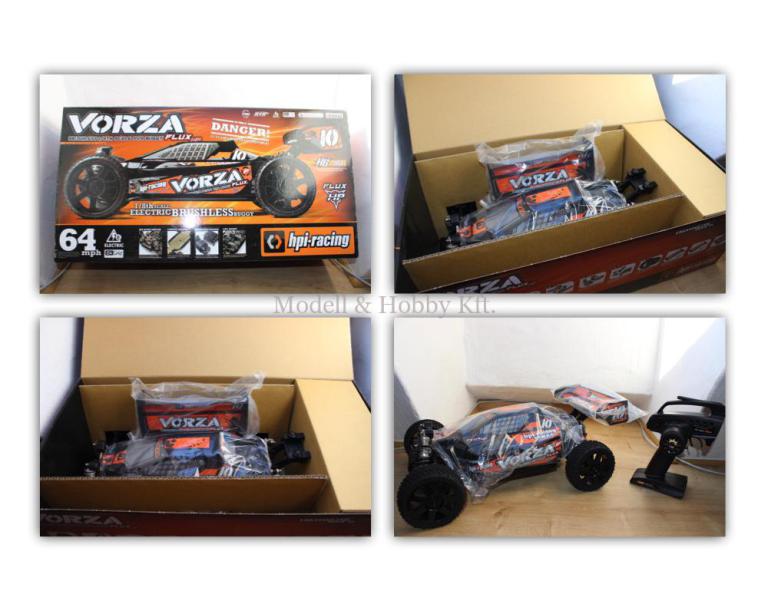 HPI Vorza Flux 1/8-as elektromos, RTR Buggy modellautó