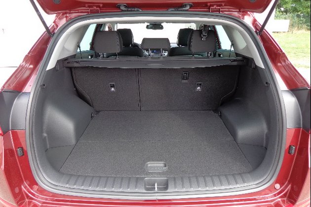 Kisebb, mint volt, de így sem kicsi a több mint 500 literes poggyásztér